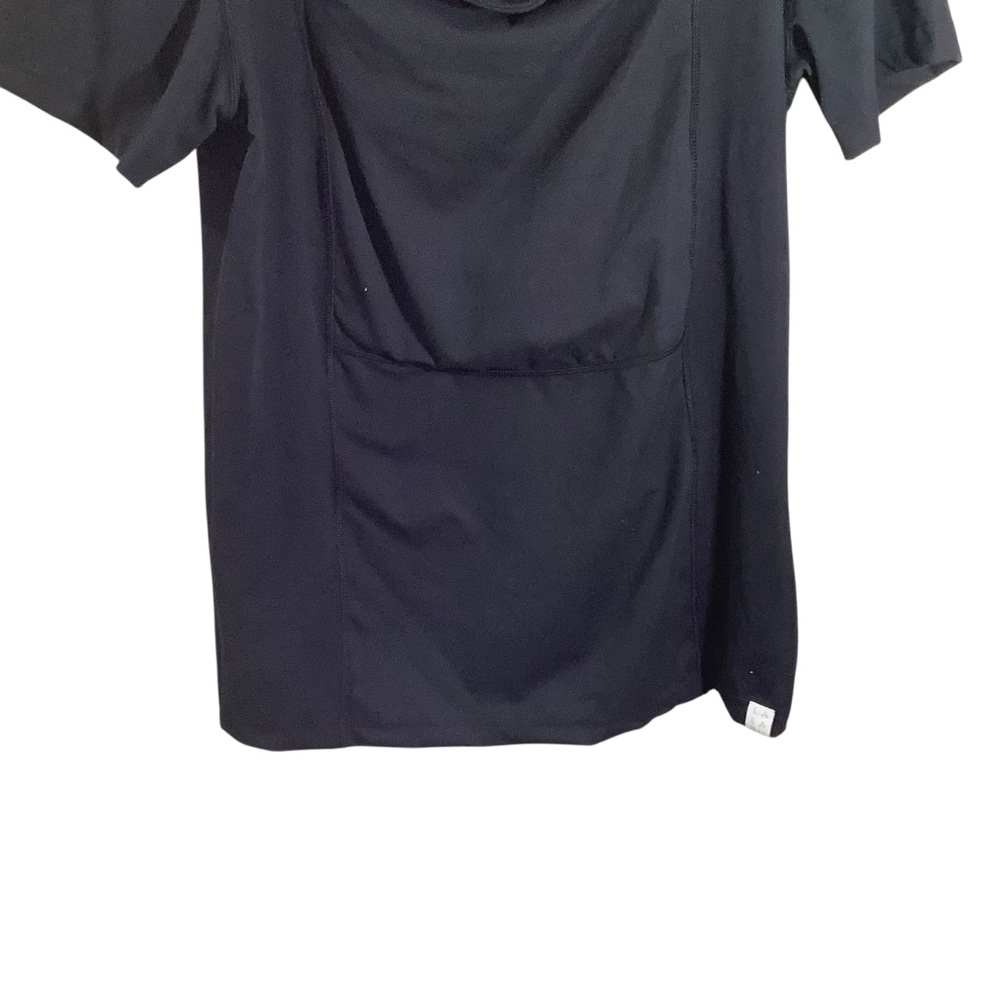 LALABU Black Nursing/Tank Overlay Dad Tee - Picture 4 of 10